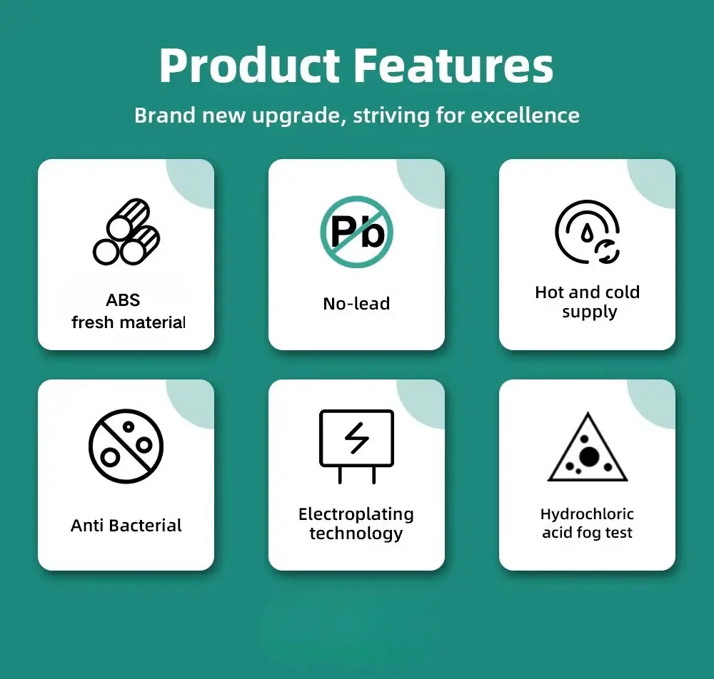 High Pressure Stepless Speed Change Handheld Shower Head
